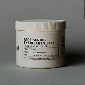 NWT Le labo FACE SCRUB basil / ginger